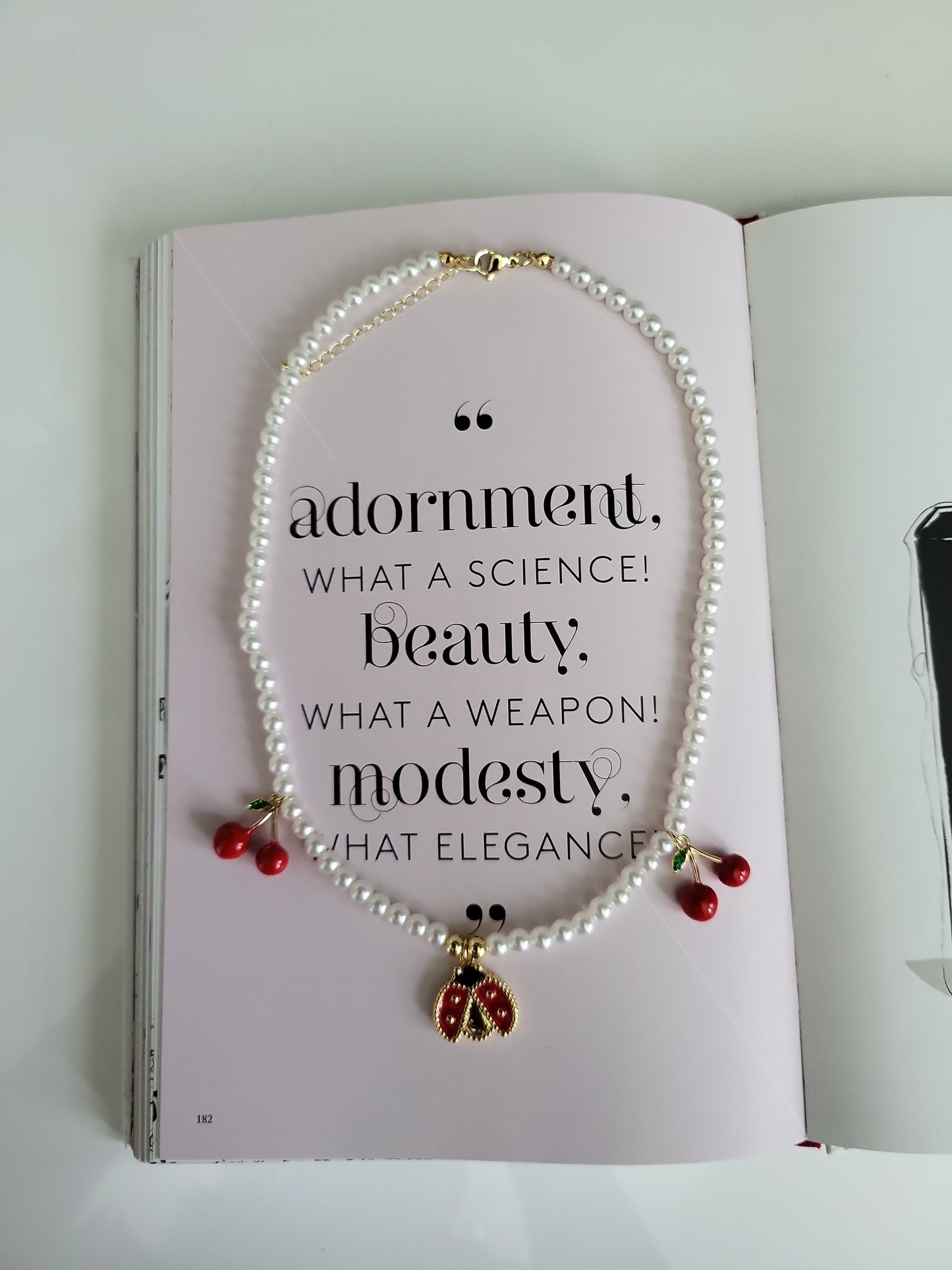 Cherry Kiss – Lucky Pearl Necklace